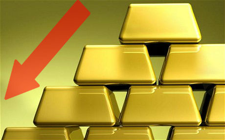 Segnali di ribasso sul mercato dell'oro