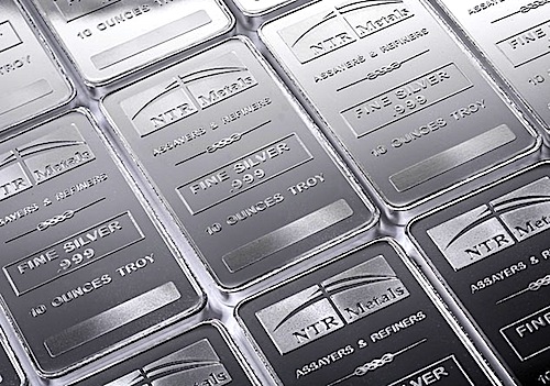 Prezzi dell'argento in retromarcia