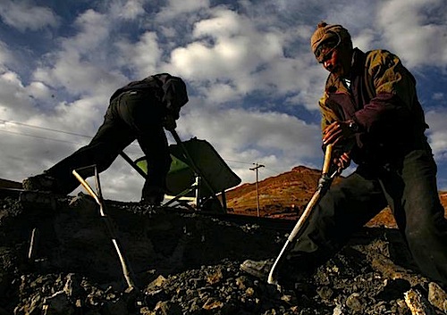 Miniere di zinco in Perù