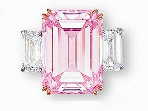diamante rosa perfecto