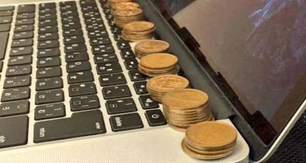 Rame, monete e computer roventi