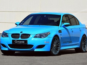 BMW m5 g-power hurricane rr