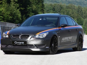BMW m5 g-power hurricane rr