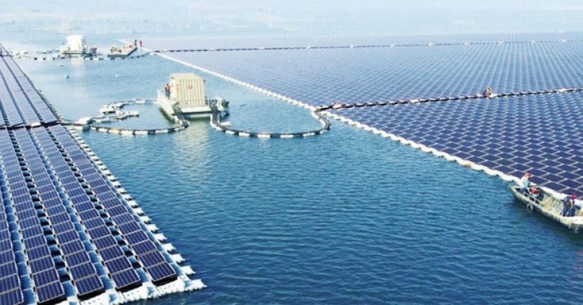 Il più grande impianto fotovoltaico galleggiante del mondo