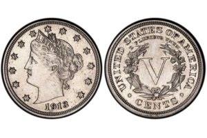 Liberty head nickel del 1913 - hawaii five-o star