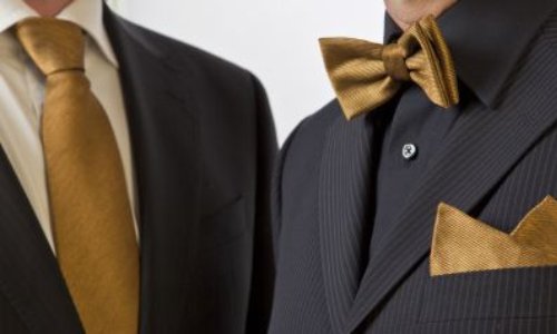 cravatta in oro EMPA