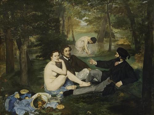 Colazione sull'erba, (1862, Édouard Manet)