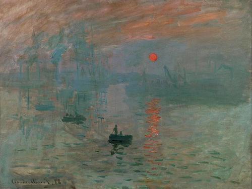 Impressione, levar del sole (1872, Claude Monet)