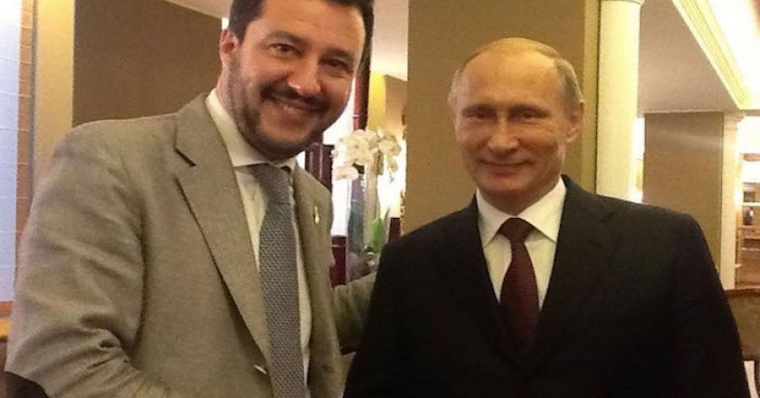 L'Italia e il gas russo. Salvini girerà le spalle a Putin?