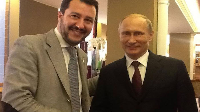 L'Italia e il gas russo. Salvini girerà le spalle a Putin?