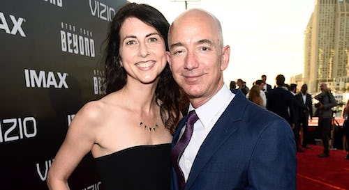 MacKenzie Bezos e Jeff Bezos