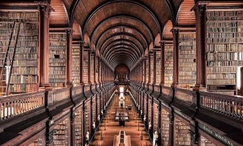 biblioteca del trinity college