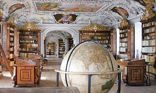 biblioteca de la abadía de kremsmünster