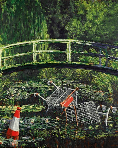 Show Me The Monet - Banksy