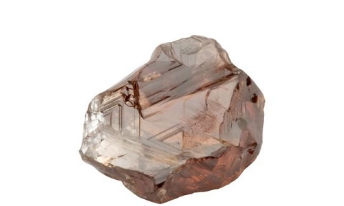 Diamante grezzo marrone da 35,26 carati