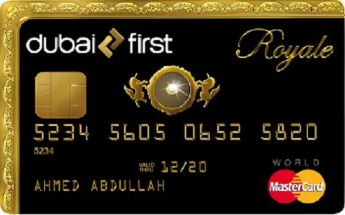 Tarjeta de crédito Dubai First Royale Mastercard