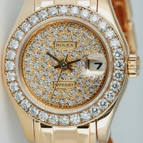 Rolex Ladies Masterpiece Diamond Pave