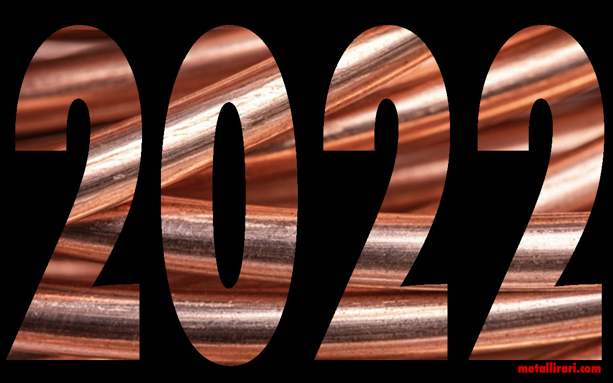 Previsioni 2022 per il rame: i prezzi rimarranno alti
