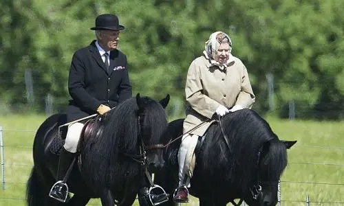 Los caballos de Isabel II