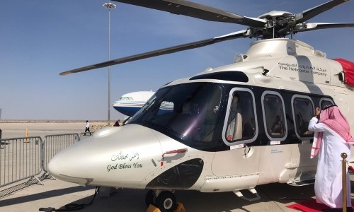 A Dubai non si usa il taxi, si usa l'elicottero