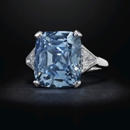 Anello Vivid Blue Diamond