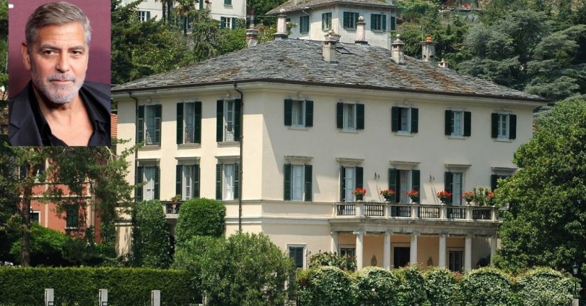 Villa Oleandra sul Lago di Como, di proprietà di George Clooney