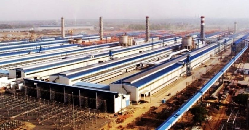 Stabilimento di alluminio in India