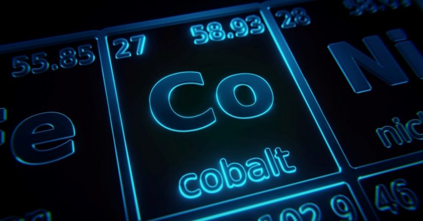 Cobalto sulla tavola periodica