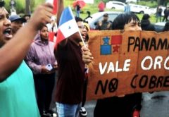 Proteste a Panama contro la miniera di rame