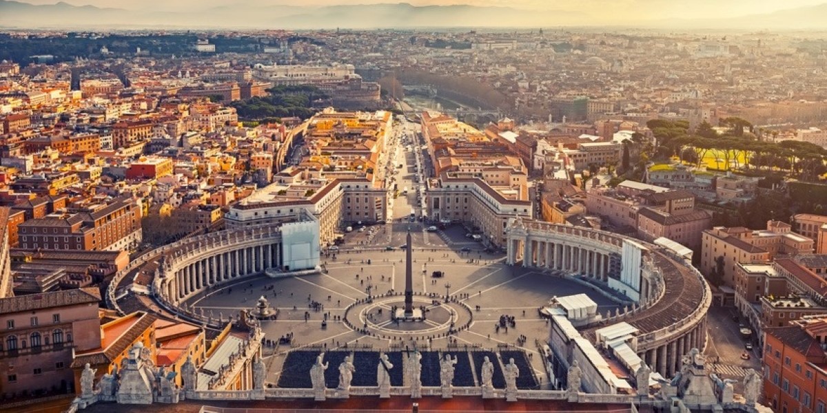 Veduta di Piazza San Pietro in Vaticano