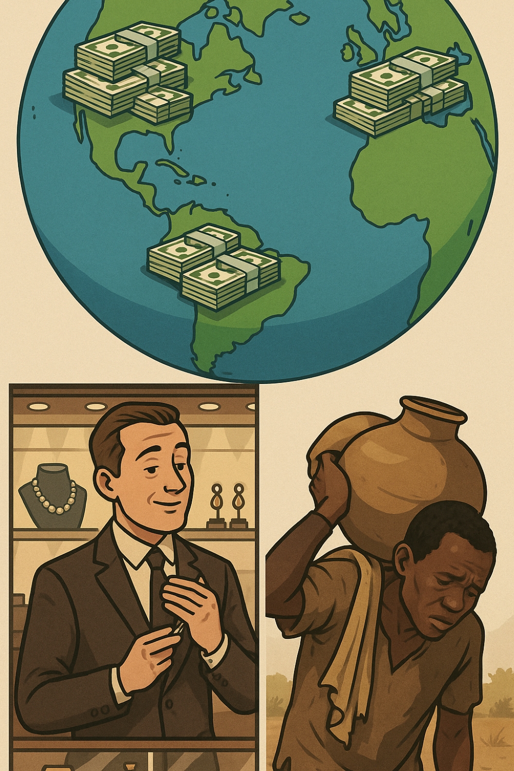 Disuguaglianze economiche nel mondo