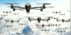 Sciami di droni