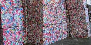 Lattine di alluminio in balle