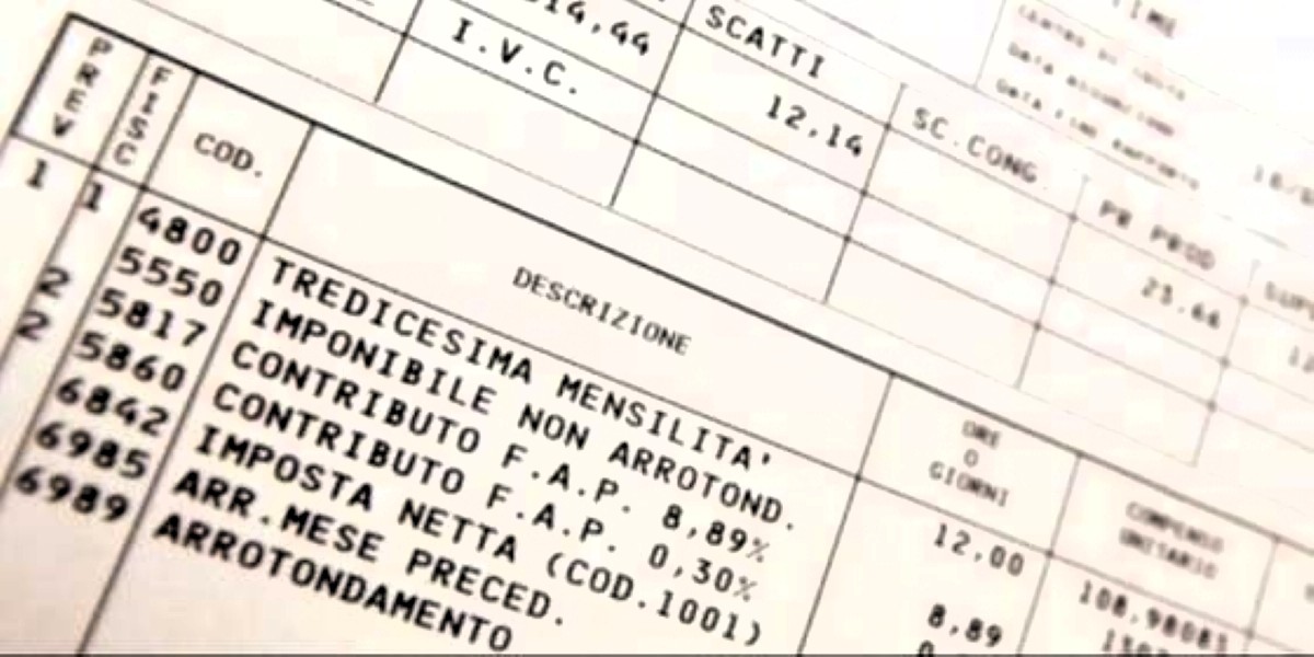 Busta paga in Italia