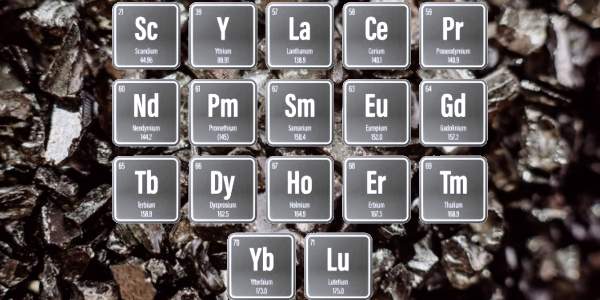 I 17 elementi delle terre rare