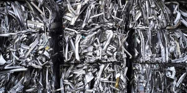 Rottami di alluminio in paccotti