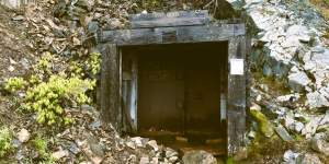 Una vecchia miniera d'oro