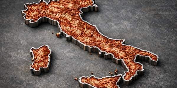 Mappa italiana ramata