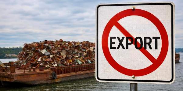 Divieto export rottami