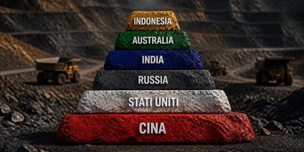 Classifica dei paesi produttori di minerali