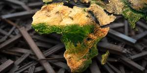 Mercato rottame ferroso in Africa