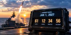Lancia-missili navale e countdown 2017